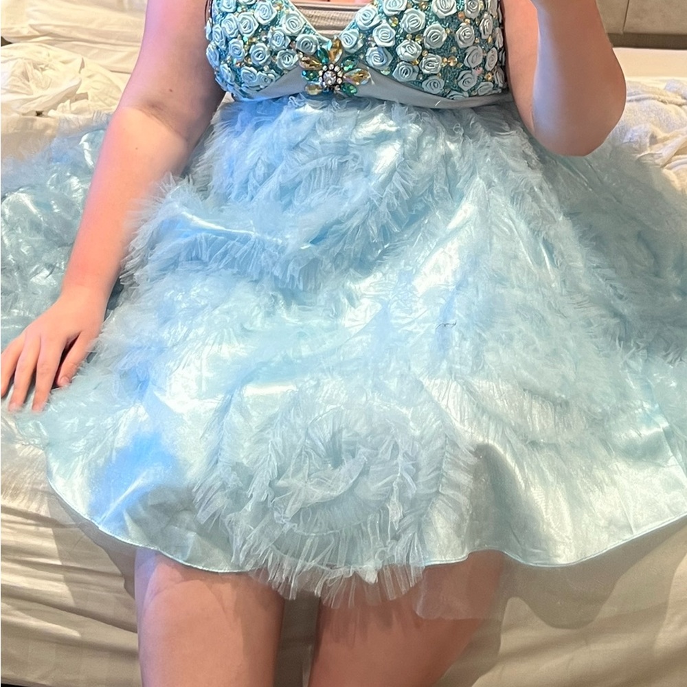 Elegant Blue Dress